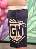 Getnutz Hawaii Camo (Brown) - Men's Surf Shorts