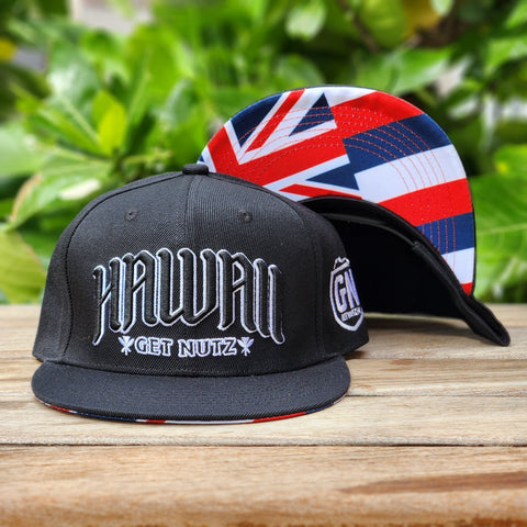 Hawaii Flag (RWB) - Snapback (Adult)