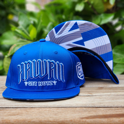 Hawaii Flag (Royal Blue) - Snapback (Adult)