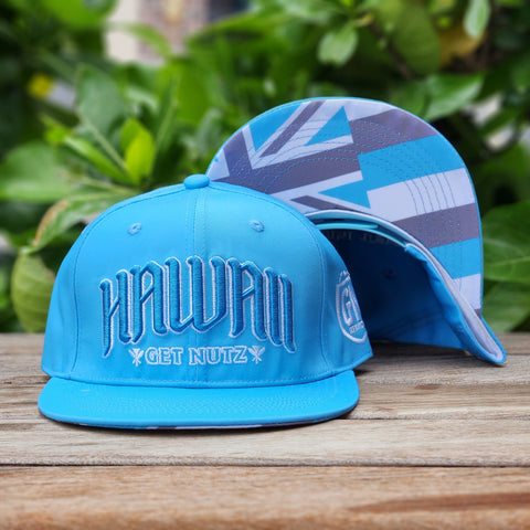 Hawaii Flag (Light Blue) - Snapback (Youth)
