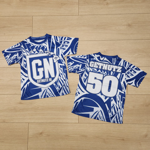 Getnutz 50 (Blue) - Kids Jersey (Short Sleeve)
