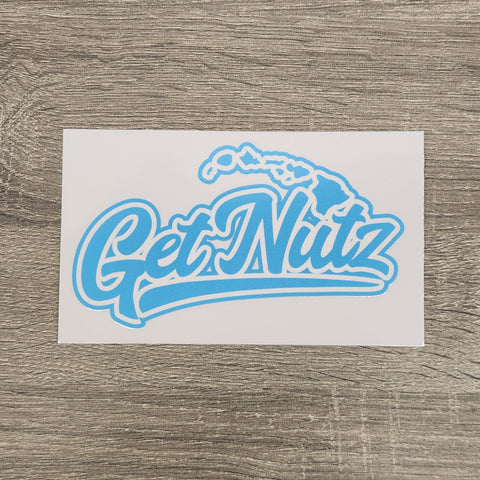 Sticker - Getnutz (Light Blue)