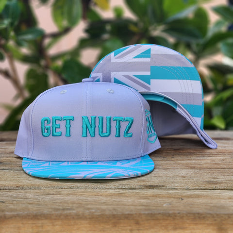 Split Tribal (Teal) - Snapback (Youth)