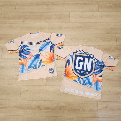 Bird of Paradise (Tan) - Men's Jersey (Short Sleeve)