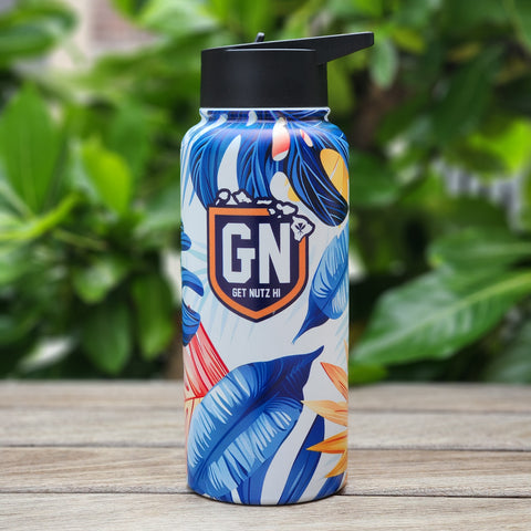 30oz Flask - Bird of Paradise