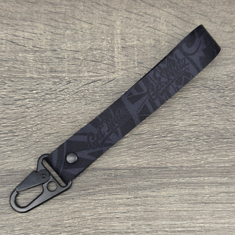 Tribal (Black) - Keychain Lanyard