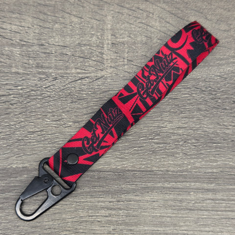 Tribal (Pink) - Keychain Lanyard