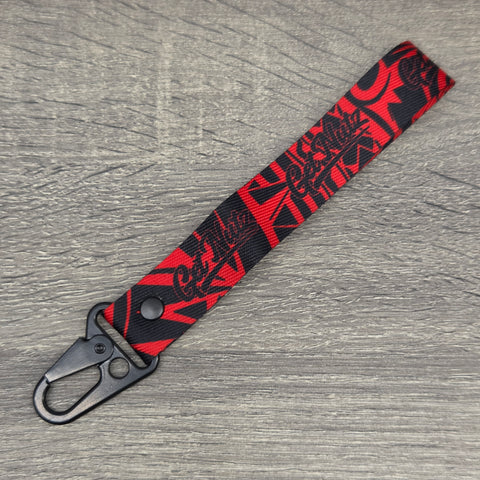 Tribal (Red) - Keychain Lanyard