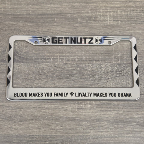 License Plate Frame - Chrome