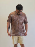 Protea Tropical (Brown) - Polo (Mens)