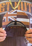 King Kalakaua (Brown) - Snapback (Youth)