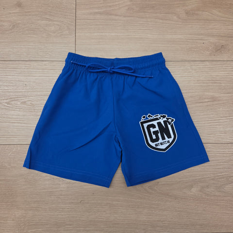 Microfiber Shorts (Blue) - Kids