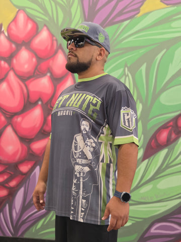 King Kalakaua (Green) - Men's Jersey (Short Sleeve)