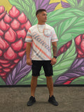 Hawaii Stripe (Peach) - Men's Jersey (Short Sleeve)