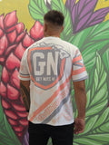 Hawaii Stripe (Peach) - Men's Jersey (Short Sleeve)