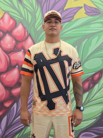 GN (Cream) - Men's Jersey (Short Sleeve)