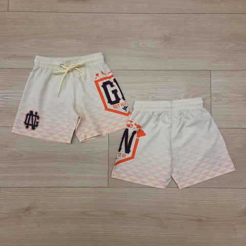 GN (Cream) - Kids Surf Shorts