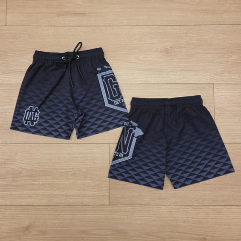 GN (Grey) - Kids Surf Shorts