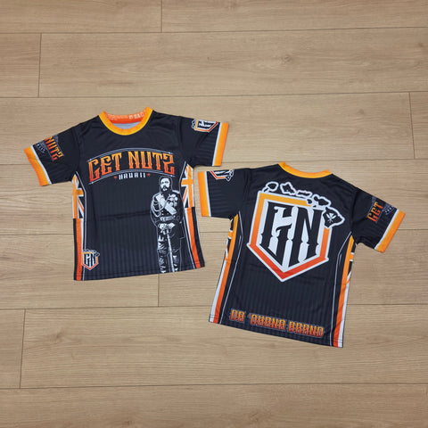 King Kalakaua (Orange) - Kids Jersey (Short Sleeve)