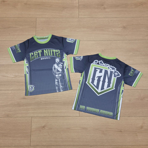 King Kalakaua (Green) - Kids Jersey (Short Sleeve)