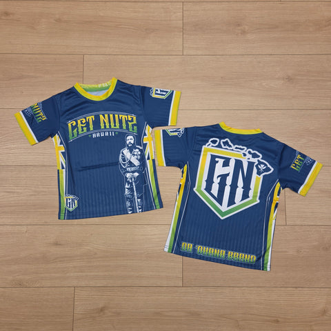King Kalakaua (Navy) - Kids Jersey (Short Sleeve)