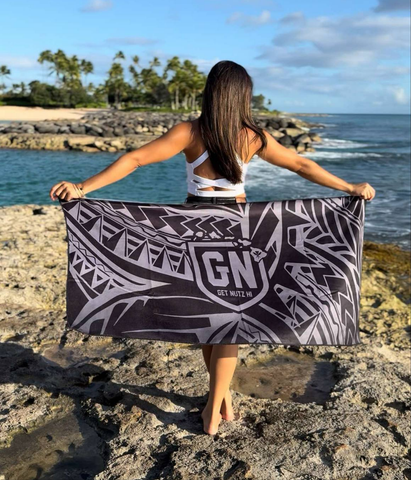 Tribal (Grey) - Towel