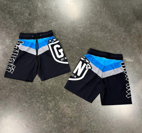 Arrow (Blue) - Kids Surf Shorts