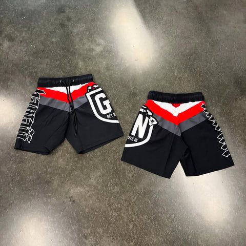 Arrow (Red) - Kids Surf Shorts