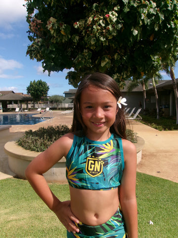 Bird of Paradise - Girls Sports Bra