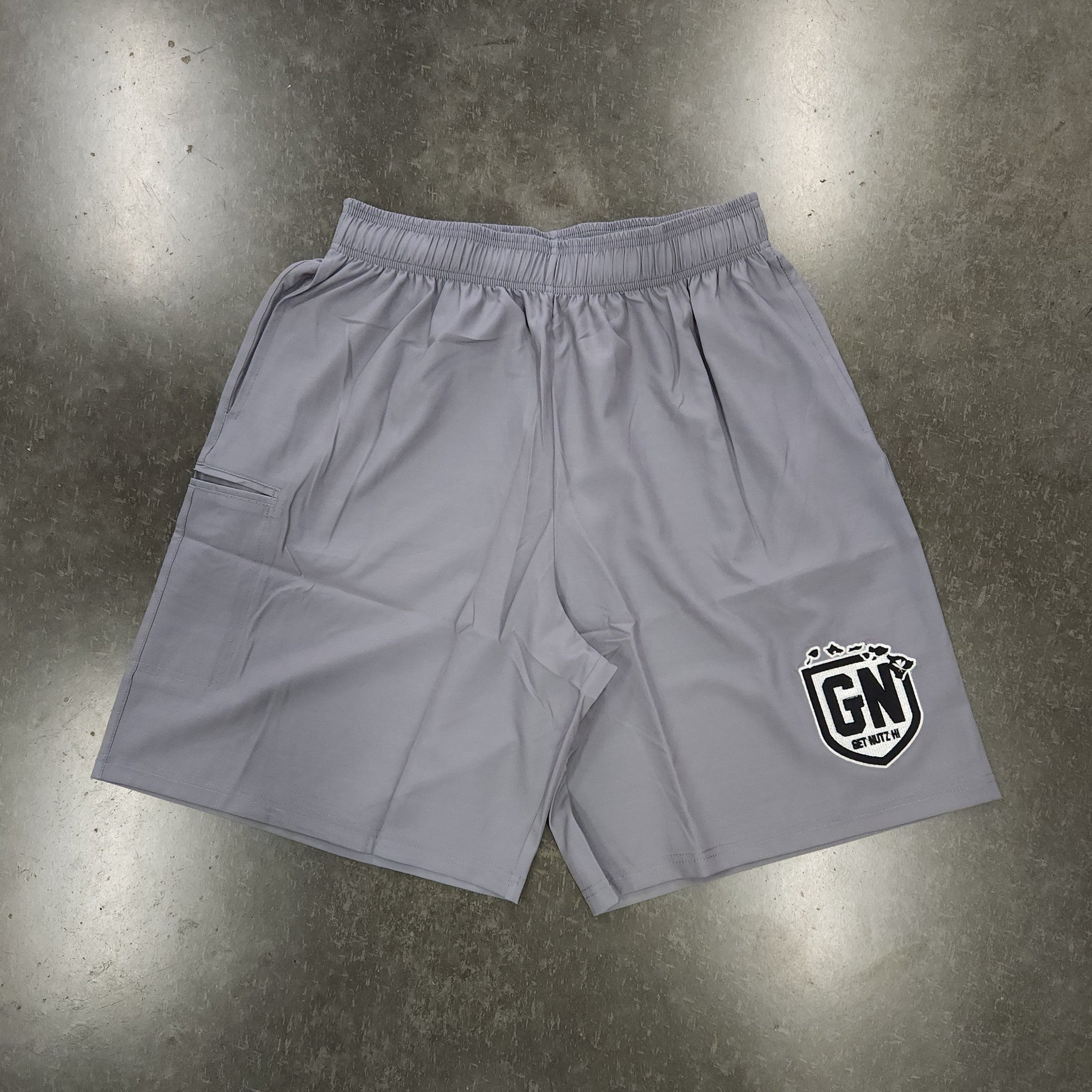 Microfiber Shorts (Grey) - Adult – Get Nutz Wear