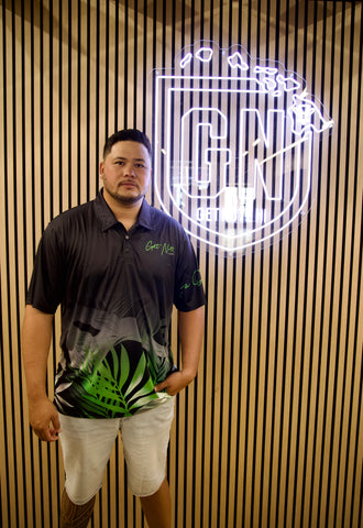 Tropical (Green) - Polo (Adult)