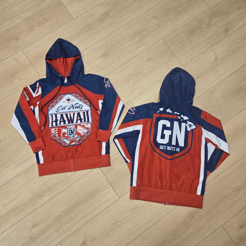 Hawaiian Flag (RWB) - Kids Windbreaker