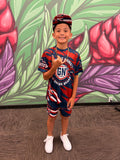 Lauhala (Red/Blue) - Kids Jersey (Short Sleeve)