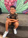 Desert Camo (Brown) - Kids Jersey (Short Sleeve)