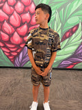 Desert Camo (Brown) - Kids Jersey (Short Sleeve)