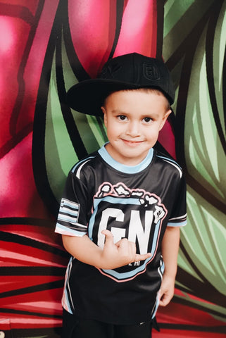 Nutz like Mommy (Cotton Candy) - Kids Jersey (Short Sleeve)