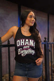 Ohana Over Everything (Pink) - Ladies Tank Top