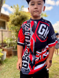 Future Camo (Red) - Kids Jersey (Short Sleeve)