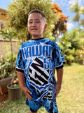 Maverick (Blue) - Kids Jersey (Short Sleeve)