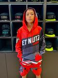 Flag (Red) - Pullover Hoodie (Youth)
