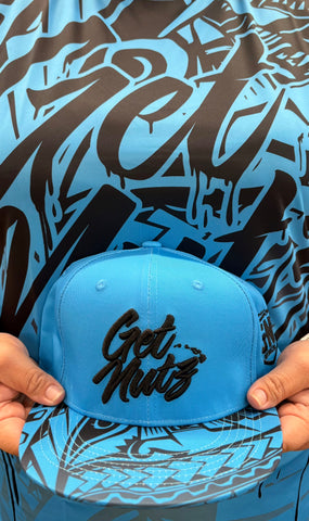 Drip (Blue/Black) - Snapback (Youth)