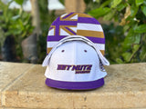 Hawaiian Flag Stripe (Purple) - Youth Snapback