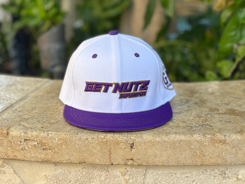 Hawaiian Flag Stripe (Purple) - Youth Snapback