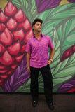Floral (Pink) - Aloha Shirt (Adult)