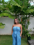 Tropical (Blue) - Romper