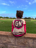 Getnutz (Sand) - Kids Bomber Button-Up Jacket