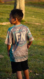 Hawaii Tribal (Grey) - Kids Jersey (Short Sleeve)