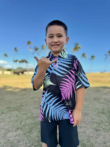 Fern (Black) - Polo (Youth)