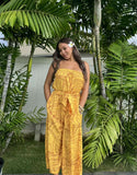 Tropical (Yellow) - Romper