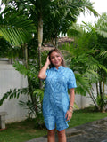 Tropical (Blue) - Dress